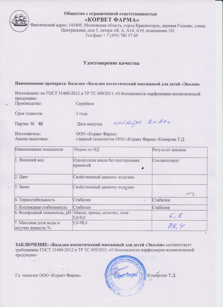 Паспорт №10202402